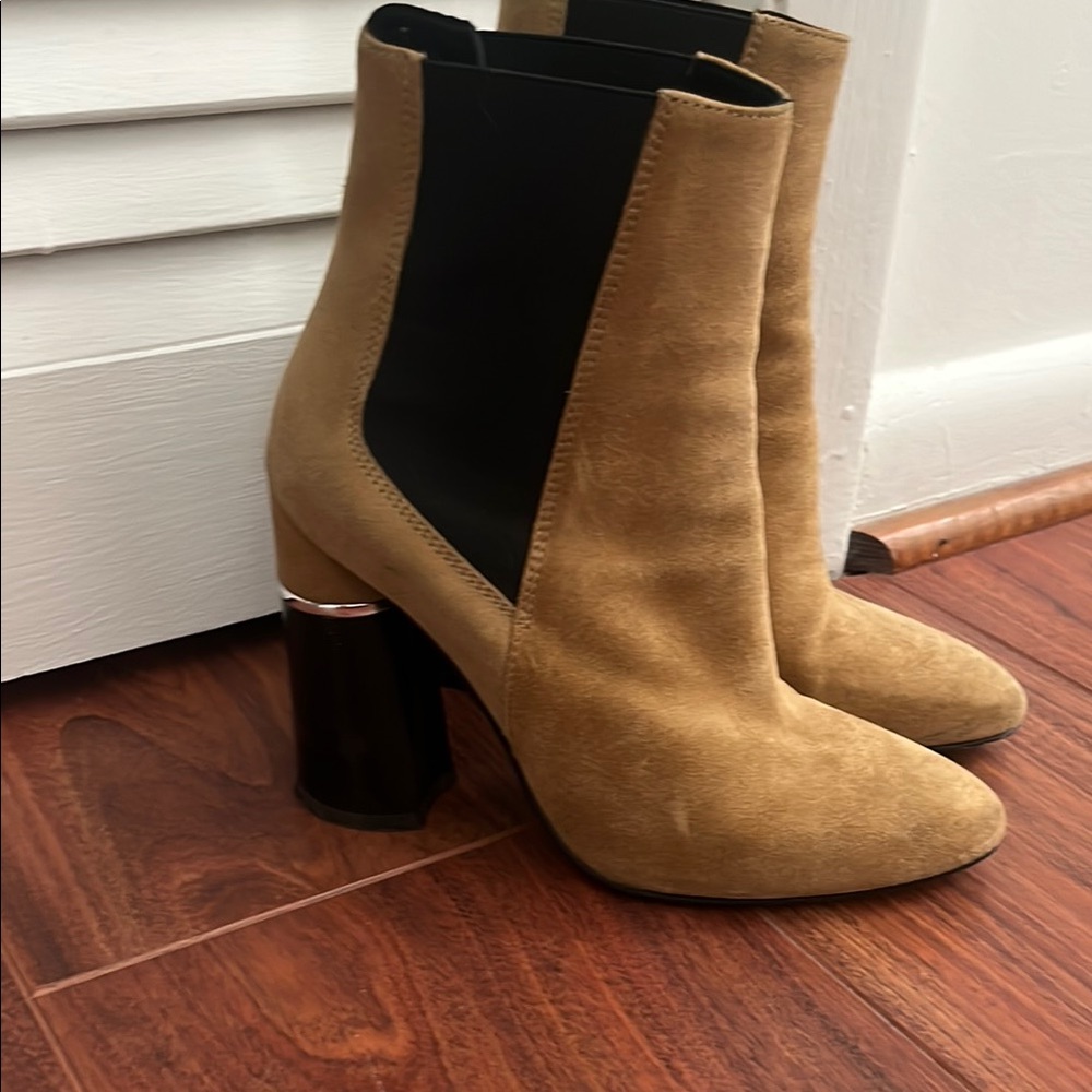 3.1 Phillip Lim Tan suede Heeled Boots